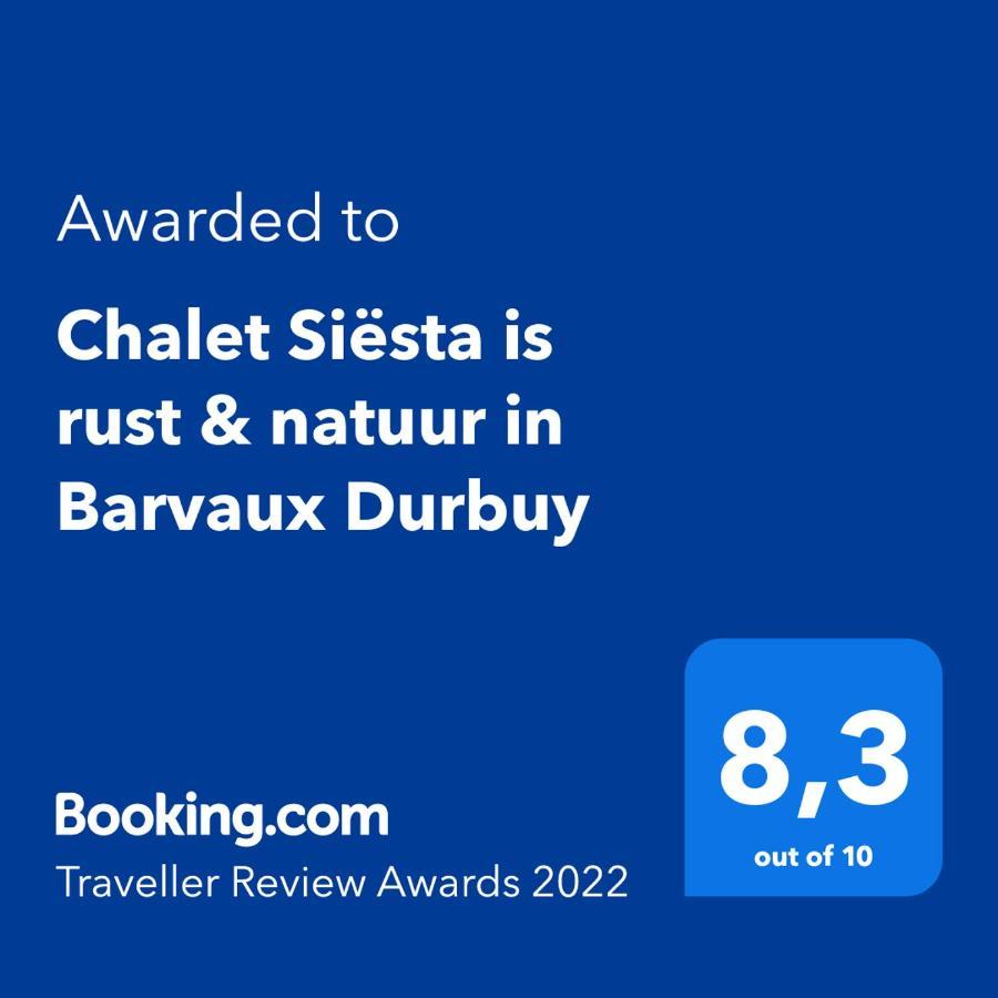 Chalet Siesta Is Rust & Natuur In Durbuy - Barvaux-Sur-Ourthe Eksteriør bilde